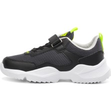 Pepino 011 Füme-Siyah-Buz Cırt Cırtlı Çocuk Spor Ayakkabı