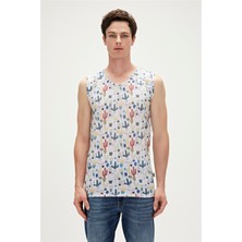 Bad Bear Areole Tank-Top Beyaz
