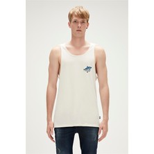 Bad Bear Shark Tank-Top Beyaz