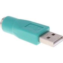 Perfect Ps/2 Dişi - USB Erkek Adaptör Dönüştürücü 2 Parça  (Yurt Dışından)