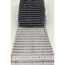 Hayalperest Boncuk Janjanlı Likralı Esnek Taşlı File Şerit