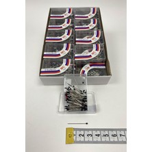 Hayalperest Boncuk Siyah Başlı Toplu Iğne 100 Lü 20 Kutu