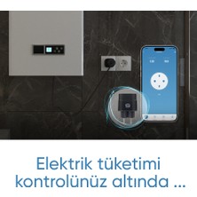 Akıllı Wi-Fi Priz Akım Korumalı Uzaktan Kontrol