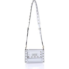 Versace Jeans Couture 74VA4BE4-ZS413-OO3 Beyaz Kadın Omuz Çantası