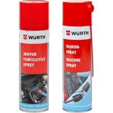 Würth Motor Temizleyici Sprey 500 ml Silikon Sprey 500 ml