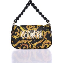 Versace Jeans Couture 74VA4BL4-ZS581-G89 Siyah Kadın Omuz Çantası