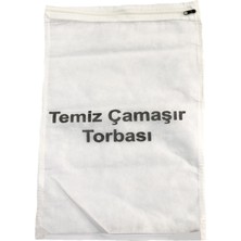 Mercantex Öğrenci ve Asker Için Temiz Kirli Çamaşır Torbası ve Çamaşır Filesi