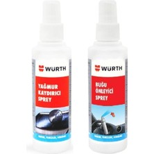 Würth Buğu Giderici 150 ml ve Yağmur Kaydırıcı 150 Sprey Set Würth Buğu &yağmur Kaydırıcı