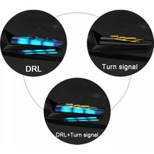 Skm 12V LED Motosiklet Sinyal Lambası Kayan Ledli Lüx 2li