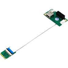 Bestnify USB 2.0 Bağlantı Noktasına Sahip Ngff (M.2) Anahtar A / E Adaptörü Yükseltici Kartı (Yurt Dışından)