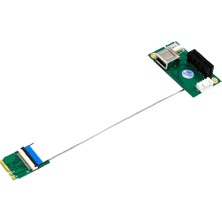 Bestnify USB 2.0 Bağlantı Noktasına Sahip Ngff (M.2) Anahtar A / E Adaptörü Yükseltici Kartı (Yurt Dışından)