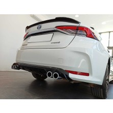 Toyota corolla arka tampon difüzörü 4 çıkış 2019+