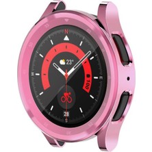 Microcase Samsung Galaxy Watch 5 Pro 45MM Önü Kapalı Silikon Kılıf AL3173