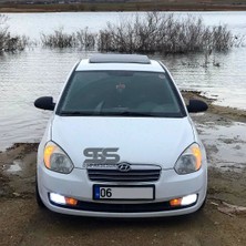 STS Oto Aksesuar Hyundai Accent Era Honda Civic Özel Plaka Altlığı Plastik