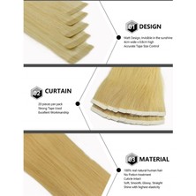 Walker Tape BEAUTIFY Natural Hold Hair Extension - Mikro Bant Kaynak Bandı 120 Adet