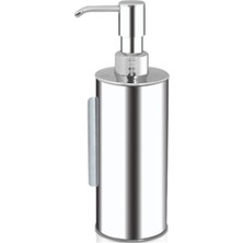 Tek Tıkla Mutfak Krom Askılı Silindir Sıvı Sabunluk 300 Cc Plx-3804-4