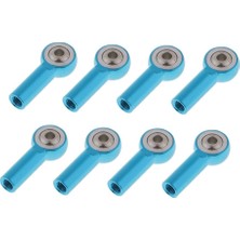 Rc Model Yedek Parçalar Için 4xmetal Universal Ball Head Rot Konnektörü 4mm Mavi 4 Adet (Yurt Dışından)