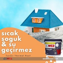 İzower Thermal Roof Isı ve Su Yalıtımı Kiremit Rengi 18 Lt