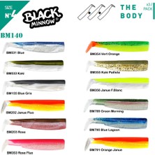 Fiiish Black Minnow BM140/4 3x Gövde Silikon Yem