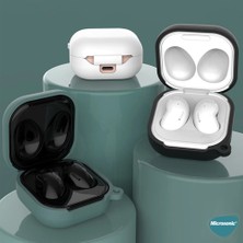 Microsonic Samsung Galaxy Buds 2 Pro Kılıf Askılı Mat Silikon Pudra