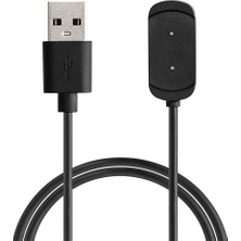 Microsonic Amazfit Gts Manyetik USB Şarj Kablosu Siyah