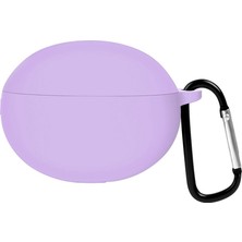 Microsonic Huawei Freebuds 5i Mat Silikon Kılıf Lila