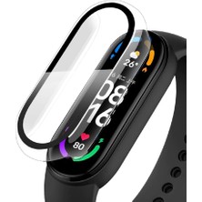 Microsonic Xiaomi Mi Band 7 Kılıf Clear Premium Slim Watchband Şeffaf