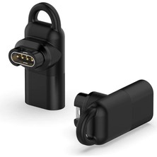 Microsonic Garmin Fenix 6s Pro Taşınabilir Şarj Dönüştürücü Adaptörü Type-C