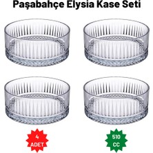 Paşabahçe 530042 Elysia Cam Kase 4'lü