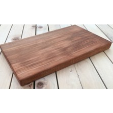 Koza Tasarım Atölyesi Ahşap 3 cm Kalınlığında Kesme ve Sunum Tahtası 20 cm x 40 cm