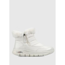 Skechers Arch Fit Smooth  -  Cool Puff Kadın Beyaz Kar Botu 167252 Wwht