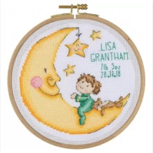 Tuva Beyaz Kanaviçe Etamin Kiti BCS04