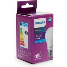 Philips Ledbulb 8-60W 806LM New Gen E27 Ampul – 6500K Beyaz Işık