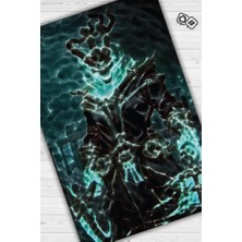 Homshtag Thresh Dokuma Tabanlı Yıkanabilir Gamer Halısı