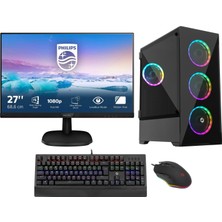 Go Gamer GA1202DF Amd Ryzen 5 5600 32GB 512GB SSD + 1tb HDD GTX1050TI Windows 10 Pro 27" Masaüstü Bilgisayar