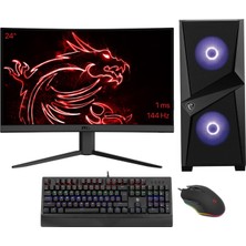 Go Gamer GA2072DS Amd Ryzen 7 5700X 8gb 512GB SSD GTX1050TI Windows 11 Pro 23.6" Masaüstü Bilgisayar