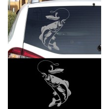 Melek Pazarı Balık Avı Oto STICKER-S1863
