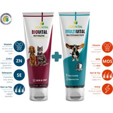 Zoovital Biovital Paste 100 gr Biotin Çinko Deri Tüy Desteği + Multivital Dog 100 gr Vitamin Desteği