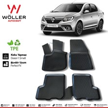 Wöller Renault Symbol Paspas 2013 Sonrası 3D Havuzlu Wöller Paspas