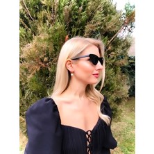 Kuvars Atalier Gold Pearl Ball Çelik Küpe