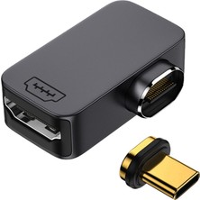 Nanlly Manyetik Tip C Konektörü Taşınabilir USB C Cihazları Stil A (Yurt Dışından)