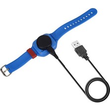 Nanlly USB Şarj Cihazı Şarj Kablosu Biyolu Dock Stand K2 Siyah (Yurt Dışından)