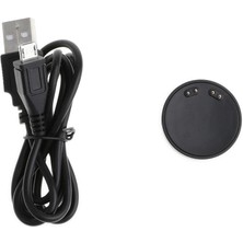 Nanlly USB Şarj Cihazı Şarj Kablosu Biyolu Dock Stand K2 Siyah (Yurt Dışından)