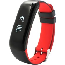 Nanlly Fitness Band Aktivite Bileklik Bileklik Adımları Mesafe Uyku Kalori Hatırlatma Kırmızı (Yurt Dışından)