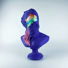 Hedgehog Art Shop Poseidon 'patchwork' Dekoratif Heykel, Pop Art Roma Yunan Heykelleri