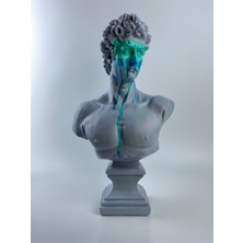 Hedgehog Art Shop David 'pastel' Dekoratif Heykel, Pop Art Roma Yunan Heykelleri