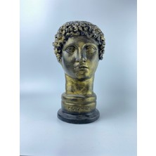 Hedgehog Art Shop Hermes 'gold Mosaic' Dekoratif Heykel, Pop Art Roma Yunan Heykelleri