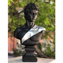 Hedgehog Art Shop David 'silver Sash' Dekoratif Heykel, Pop Art Roma Yunan Heykelleri