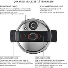 Woll Concept Pro 6lt Çelik Düdüklü Tencere 22CM