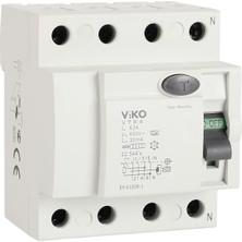 Viko Kaçak Akım Rölesi 4x63A 300mA VTR4-63300
